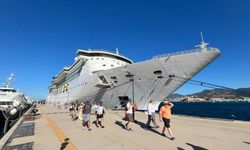 Bodrum'a turist akını: "Brilliance Of The Seas" 2 binden fazla yolcu getirdi!