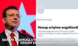 Ekrem İmamoğlu'nun X hesabı neden kapatıldı, erişim engeli geldi?