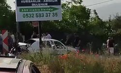 İzmir Kemalpaşa'da korkutan trafik kazası!