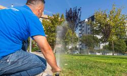 İzmir parklarında su israfına son!