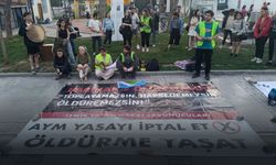 İzmir'de hayvan hakları savunucular sokağa indi: Bu yasa ölüm getirir!