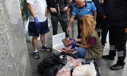 İzmir'den Antalya'ya usulsüz et sevkiyatı: 300 kilo et çöp poşetinde yakalandı!