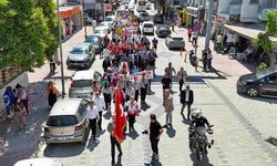 İzmir Menemen'de farkındalık için yürüdüler!