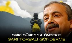 Zafer Partisi'nin Sırrı Süreyya Önder'e sarı torbalı göndermesi yargının radarına takıldı