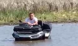 Süleymanlı Yayla Gölü’nde ATV faciası: Genç sürücü gölde mahsur kaldı!