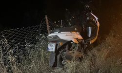 Motosikletiyle uçurumdan uçtu: Kazayı şans eseri yaralı olarak atlattı!