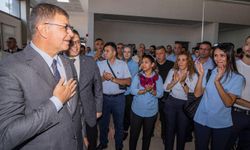 Başkan Tugay'dan ESHOT'a ziyaret: “Kendinizle gurur duymalısınız"