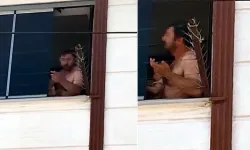Karısıyla tartışan cani baba 4 aylık oğlunu 'pencereden atmaya' kalktı!