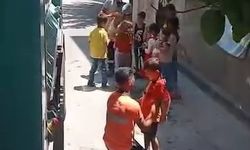 Temizlik işçisinden, miniklere tatlı sürpriz!