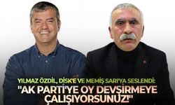 Yılmaz Özdil, DİSK'e ve Memiş Sarı'ya seslendi: "AK Parti'ye oy devşirmeye çalışıyorsunuz!"