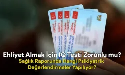 Ehliyet Almak İçin IQ Testi Zorunlu mu? Sağlık Raporunda Hangi Psikiyatrik Değerlendirmeler Yapılıyor?