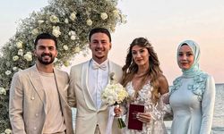 Trabzonsporlu futbolcu gelinini onaylamayan anneye rağmen nikah masasına oturdu!