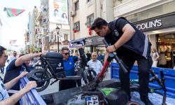 İzmir Karşıyaka’da yaya önceliğine sıkı takip