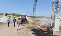 Bir kuşun son uçuşu Kula’da yangına neden oldu!