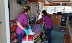 Yunanistan'da tekne tatilinde parmağı kopan Türk Bodrum'a getirildi!