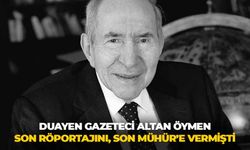 Duayen gazeteci Altan Öymen, son röportajını Son Mühür’e vermişti!