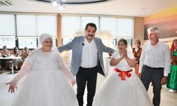 Denizli'de gelinlik hayali gerçek oldu: Yürekleri ısıtan düğün!