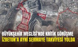 Büyükşehir Meclisi’nde kritik görüşme…  İZBETON’a ayni sermaye takviyesi yolda!