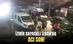 İzmir Bayraklı İZBAN'da acı son!