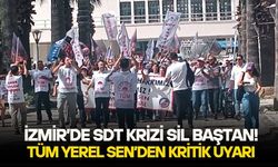 Tüm Yerel Sen'den İzmir Büyükşehir Belediyesi'ne SDT uyarısı: Emekçinin hakkını geri istiyoruz!