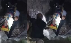 Kayalıklardan düşen bir kişi yaşamını yitirdi