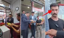 Tunceli Valisi Şefik Aygöl’ün ikramı şoke etti! Korumanın bakışı ise dikkatlerden kaçmadı