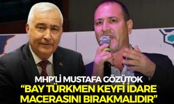 MHP’li Gözütok: “Kemalpaşa’nın CHP’li Belediye Başkanı Bay Türkmen keyfi idare macerasını bırakmalıdır”