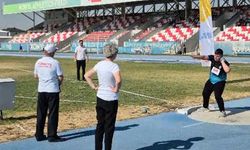 Nazilli'nin gururu Kerem Bozkurt, gülle atmada üçüncü oldu