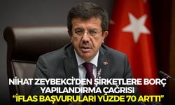 Nihat Zeybekci’den şirketlere borç yapılandırma çağrısı: “İflas başvuruları yüzde 70 arttı”