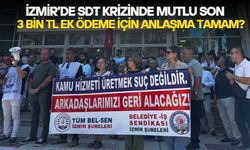 Tüm Bel-Sen'den SDT müjdesi geldi! İzBB'de 3 bin TL ek ödeme için anlaşma tamam