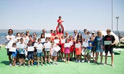 Urla'da Windsurf kampı yoğun ilgi görüyor! Yeni dönem başladı