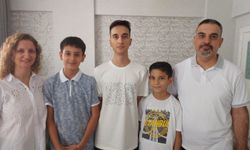 YKS Türkiye birincisi Ahmet Eren Özyurtseven'in kardeşi de LGS birincisi çıktı!