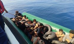 Çanakkale Ayvacık’ta 18 kaçak göçmen yakalandı