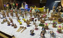 Ceviz kabuğundan hayal gücüne sığmayan sanat