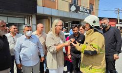 Ceyda Bölünmez Çankırı'dan Buca'da çöp tepkisi: "Toplanmadığı için sokak ortasında yakılıyor!"