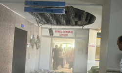 Denizli Devlet Hastanesi’nde tavan çöktü: Yaralılar var, risk devam ediyor