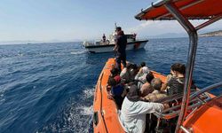 Fethiye’de 37 düzensiz göçmen kurtarıldı