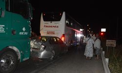 İzmir - Çanakkale karayolunda zincirleme kaza!