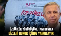 Özgürlük yürüyüşündeki CHP’li gençlerle buluşan Mansur Yavaş’tan ‘’Yargılanmaktan korkmuyoruz’’ mesajı