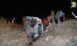 Nevşehir-Niğde Karayolu’nda iki otomobil takla attı: Çok sayıda yaralı