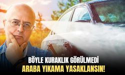 İklim Bilimci Prof. Dr. Levent Kurnaz: Böyle kuraklık görülmedi! Havuz doldurulması, araba ve halı yıkanması yasaklansın