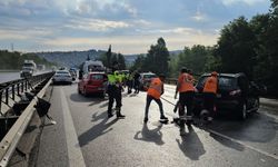 Sapanca geçişinde zincirleme kaza: yol trafiğe kapandı