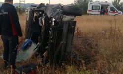 Amasya’da trafik kazası: Aileyi taşıyan araç kontrolden çıktı