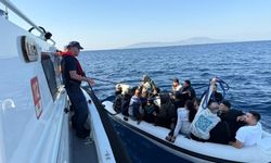 Bodrum açıklarında 5’i çocuk 24 düzensiz göçmen yakalandı