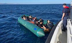 Çanakkale Ayvacık açıklarında 24 kaçak göçmen yakalandı