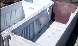 Ankaralı Usta’dan sıra dışı buluş… Hurda buzdolaplarından kayık yapıp barajda turladı!