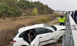 Bursa'da otomobil refüje uçtu: Çok sayıda yaralı