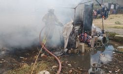 Depremzedelerin konteynerinde felaket! Küçük Mehmet Can yangında vefat etti