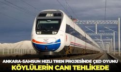 Ankara-Samsun hızlı tren projesinde ÇED bilmecesi: Köylülerin canı tehlikede