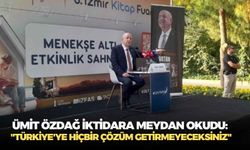 Ümit Özdağ iktidara meydan okudu: "Türkiye'ye hiç bir çözüm getirmeyeceksiniz"